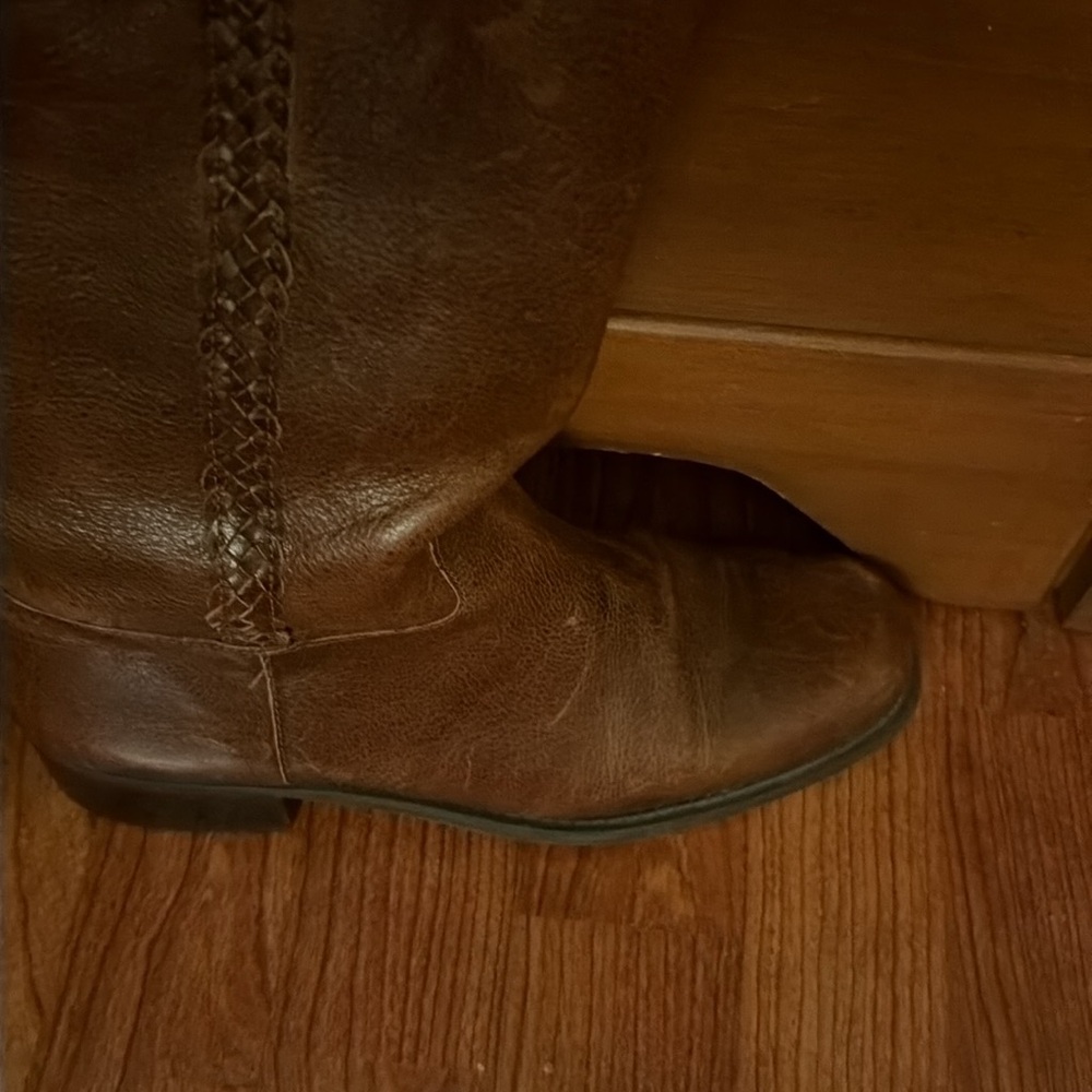 CIVICO Brazilian Genuine Leather Tall Western Riding Boots - Picture 6 of 7